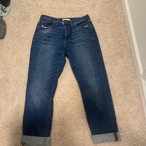 Madewell The High Rise Slim Boyjean Sz 28